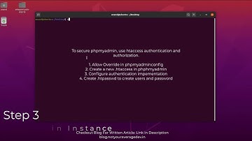 How to setup and secure PhpMyAdmin on LAMP Stack