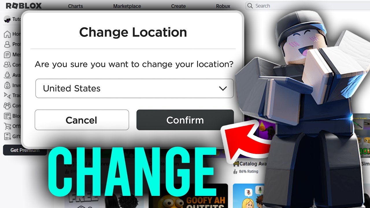 How To Change Region/Location in Roblox (Very Easy!) - YouTube
