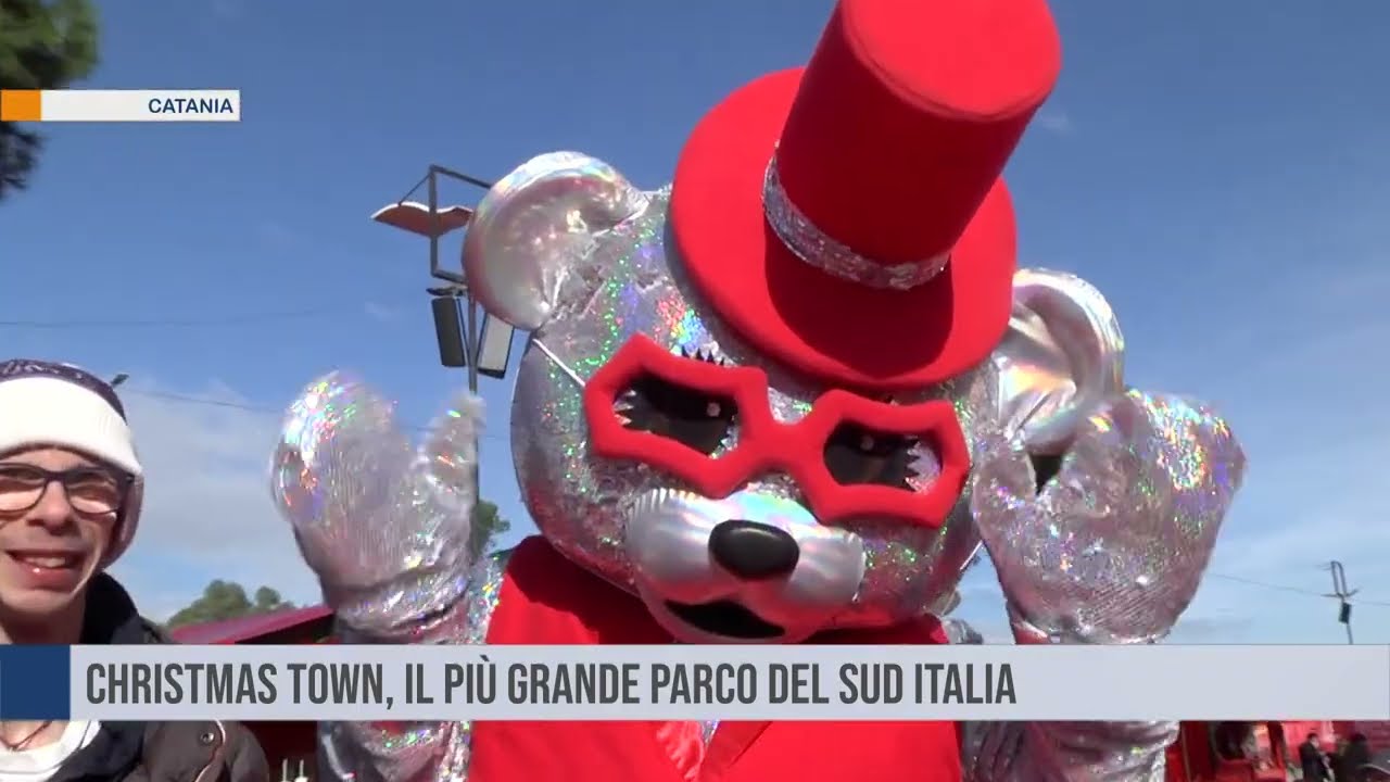 Catania. Christmas Town, il più grande parco del sud Italia