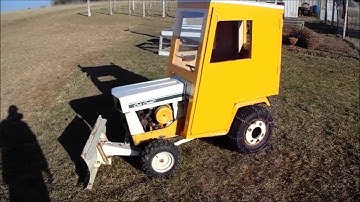 DIY Cub Cadet 149 Snow Cab Part-4, presented by Farmitecture