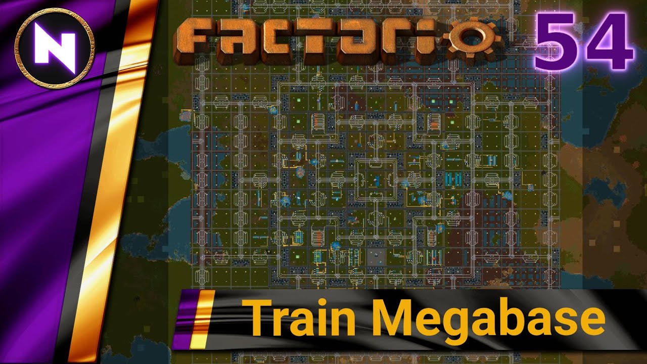Factorio 0.18 Train Megabase #54 KEEPING SCIENCE RUNNING - YouTube