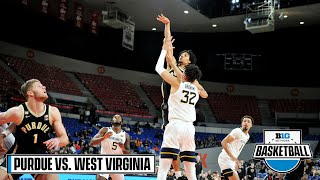 Purdue vs. West Virginia | Highlights | Big Ten Men's Basketball | Nov. 24, 2022