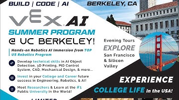 Robolabs VEX AI Summer Program at UC Berkeley