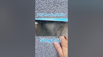 Sàng Cát - Cát Nhân Tạo - Cát Xây Dựng - Dây Chuyền Nghiền Cát #daivietjsc #maysangcat