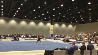 Nolan Dech Floor at GymACT Nationals