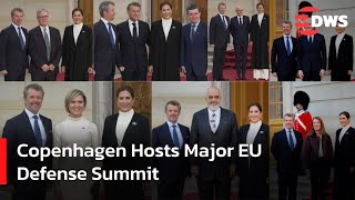 EU Leaders Gather at Copenhagen’s Amalienborg Palace to Discuss Defense Plans | DWS News | AC14