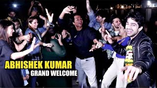 Abhishek Kumar Grand Welcome after Bigg Boss 17 Finale