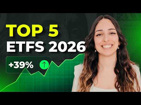 TOP 5 ETFs com maior RENTABILIDADE em 2026