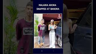 MALAIKA ARORA की BANDRA में तस्वीरें खींची गईं | Hit TV Today bollywood bollywoodnews