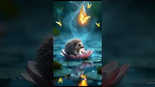 Step into a magical world where a tiny, fluffy hedgehog embarks on a mystical journey screenshot 2