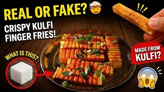 😱 Real or Fake? Crispy Foam Finger Fries! Can You Guess? 🍟