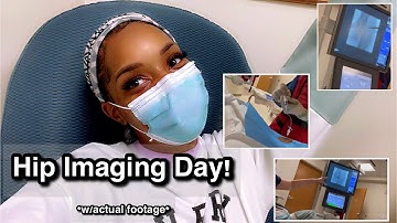 IMAGING DAY! | getting a hip injection (arthrogram) & MRI *ACTUAL FOOTAGE* | Hip Dysplasia Journey