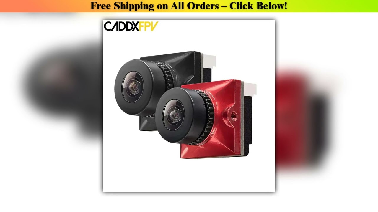 Caddx Ratel 2 V2 FPV Camera Ratel2 2.1mm Lens 16:9/4:3 NTSC/PAL Switchable With Replacement Lens