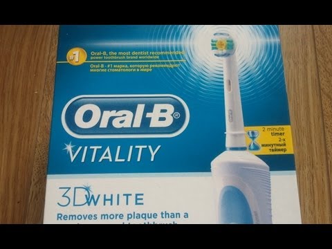 Oral-B Vitality 3D White - unboxing