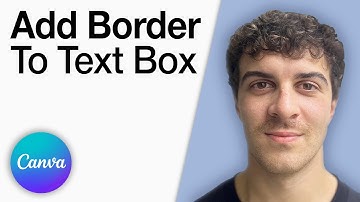 Canva  - How To Add Border to Text Box [2025 Full Guide]