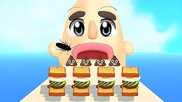 Sandwich Run - SpeedRun All Levels Gameplay Walkthrough Android,ios New Update Ep3