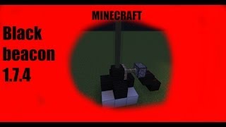 Minecraft Black beacon 1.7.4