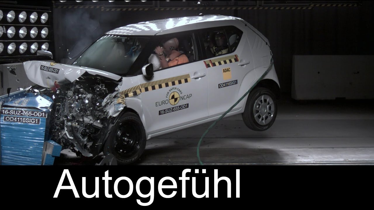 neuero ship unloader Suzuki Ignis Crash Test Euro NCAP - Autogefühl