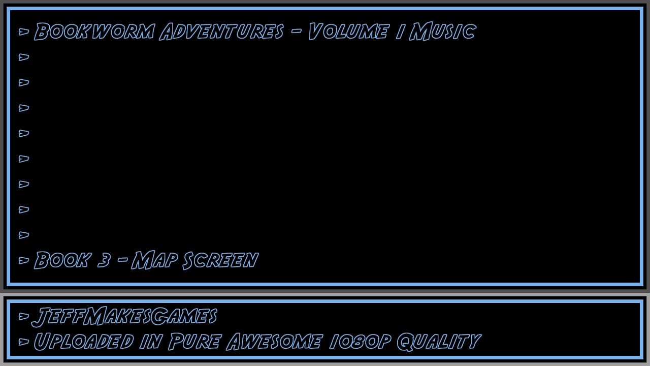 Bookworm Adventures - Volume 1 Music -  Book 3 - Map Screen [1080p HD]