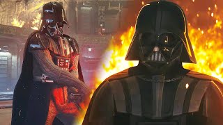 All Darth Vader Scenes & Encounters in Star Wars Jedi Games (4K)