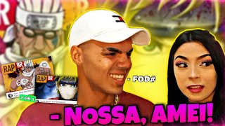 React • Tauz - Killer Bee (Naruto) + Rap do Naruto | Prod. Sidney Scaccio | 2 EM 1 DE QUALIDADE!🔥