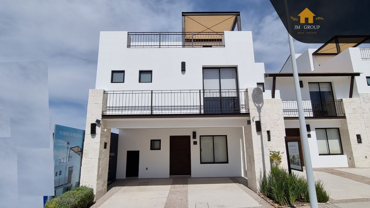 Casa en venta 🏡 Pórfido  Refugio Qro.📍 Con Roof Garden $4,490,000 Sin Roof $4,950,000