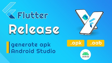 how to create flutter build apk or appbundle release apk file or aab in windows
