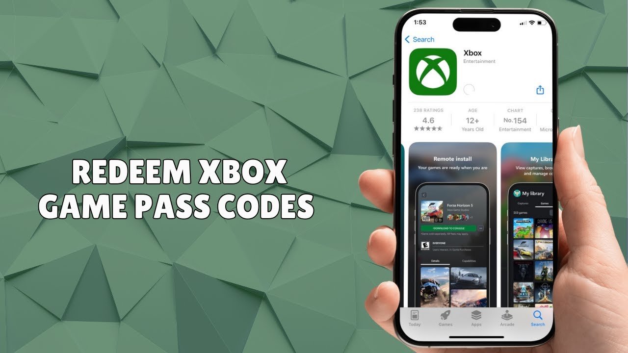 How to Redeem Xbox Game Pass Codes - YouTube