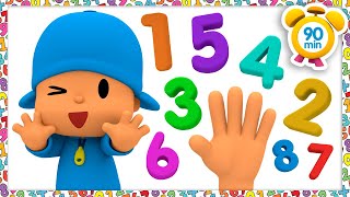 🔢 POCOYO in ENGLISH - Count and sing the numbers [91 min] Episodes | VIDEOS and CARTOONS for KIDS