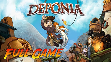 Deponia | Complete Gameplay Walkthrough - Full Game | No Commentary
