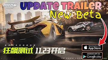 Need For Speed Mobile New Beta Update Trailer