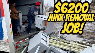 Junk Removal Job - 2 Full Days! Made $6200!