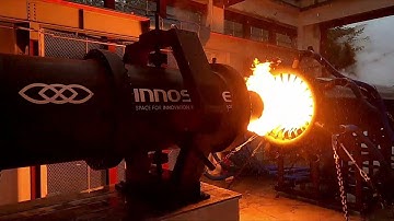 HyPER-15 (15tonf) Hybrid Rocket Engine Ignition Sequence Test - INNOSPACE 이노스페이스