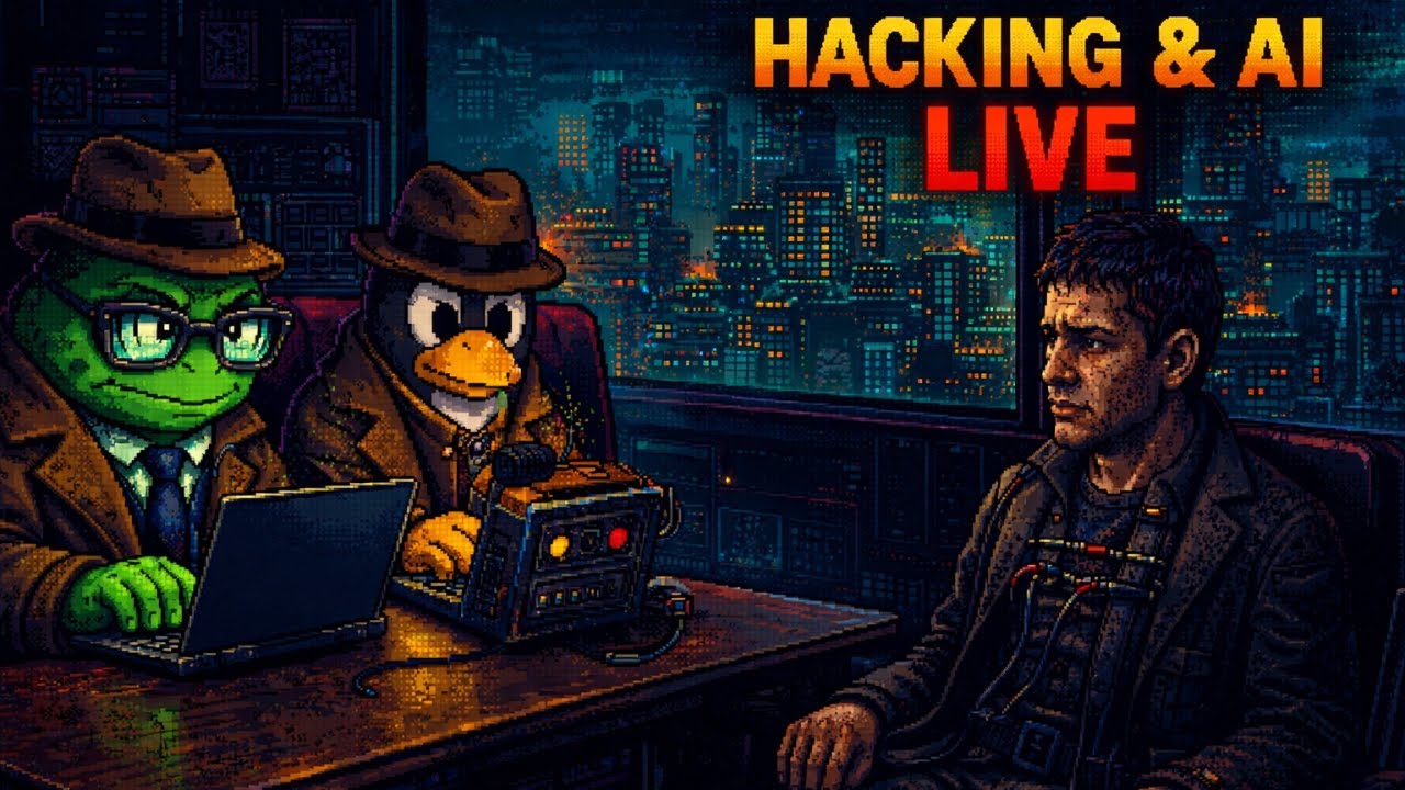 HACKING & AI LIVE! Web App Security, TryHackMe Challenge + Linux Box ...