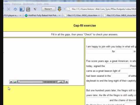 Hot Potatoes - Embedding 3 - Video