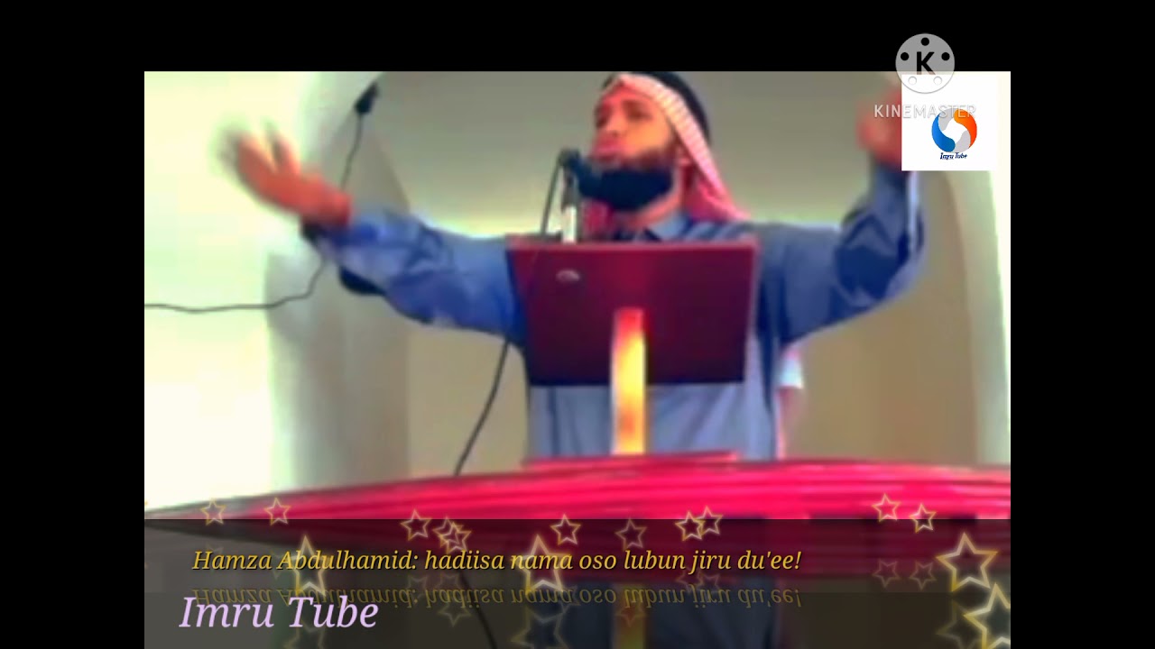 Hamza Abdulhamid: Hadiisa akan qalbii nama jiisu.