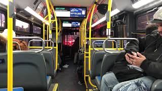 MTA : Onboard 2016 New Flyer XN40 #694 on Bx8