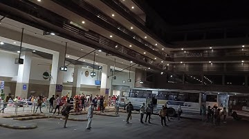 GSRTC"Somnath"Deluxe Arriving and Departing At Rajkot Bus Port.
