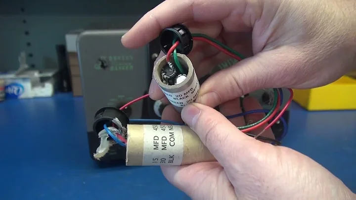 Tech Tip Johnson Ranger Ham Transmitter best choice & method replacing filter capacitors tune & test