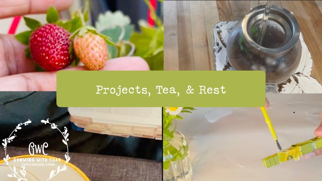 Craft Projects| Afternoon Tea| Calming Rest - YouTube