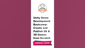 Unity Game Development Bootcamp: Create and Publish 2D & 3D Games from Scratch