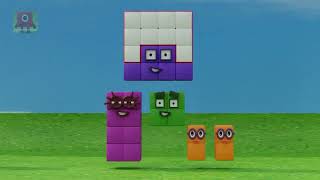 3D Numberblock Band 1 to 50 Reversed