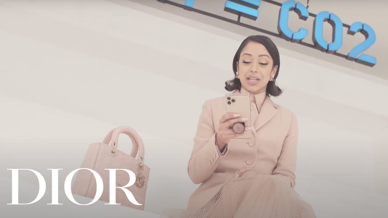 Liza Koshy takes a Feminist Quiz at the Dior Autumn-Winter 2020-2021 show