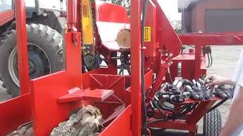 Homemade Firewood Processor- First Run Testing- DIY