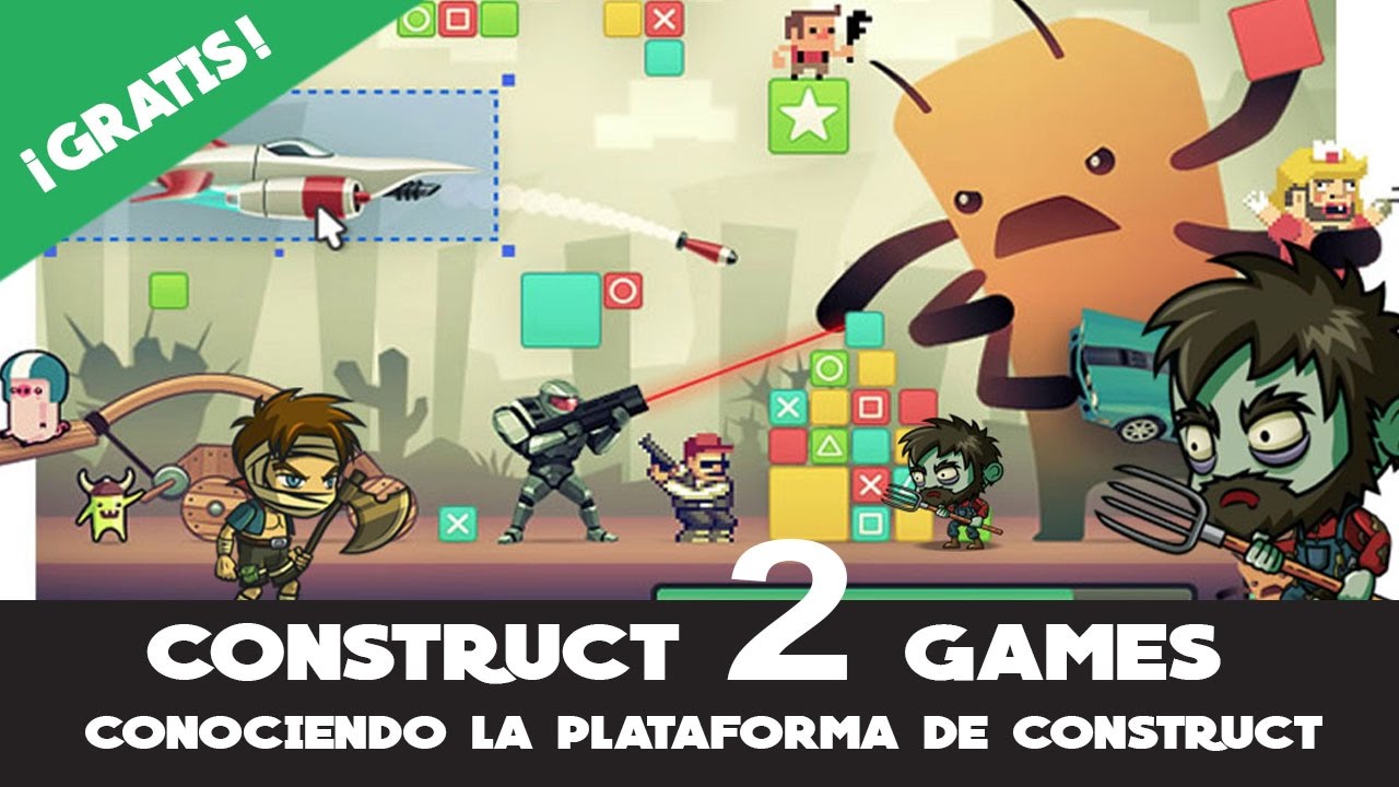 Construct 2 Leccion 1.2 (Interfaz del programa) - YouTube