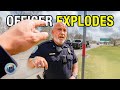 When Cop gets OUT OF CONTROL First Amendment Audit | Corrupt Cops Caught