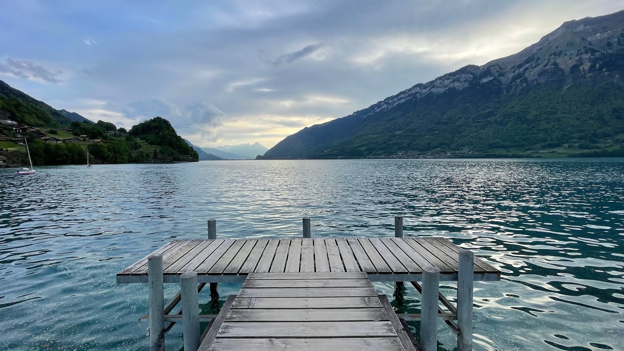 Reenacting D Scene From Crash Landing On You Landing Stage Lake Brienz Iseltwald Pinoy Version Youtube