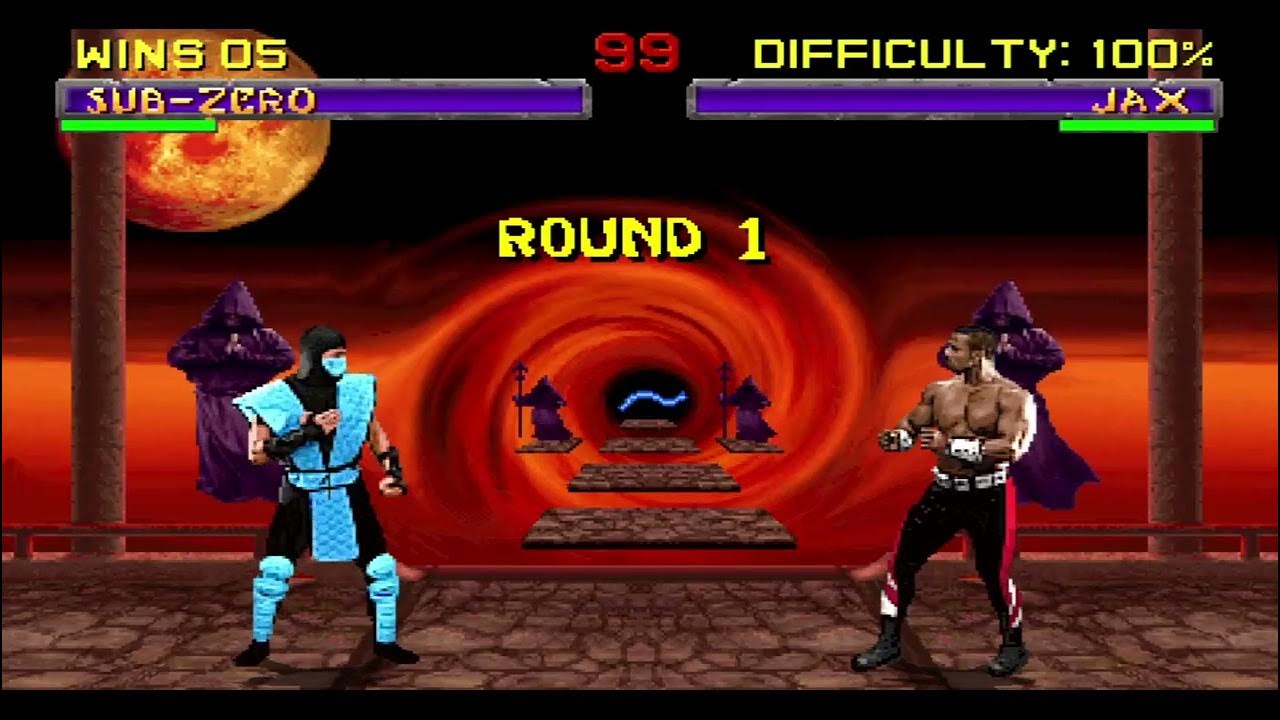 Mortal Kombat 2 UNLIMITED MUGEN ShinSmoke's Edition V4.3 SubZero