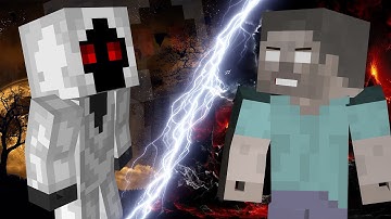 Minecraft - Entity 303 vs Herobrine Fight ( Entity 303 & Herobrine Dövüşü)