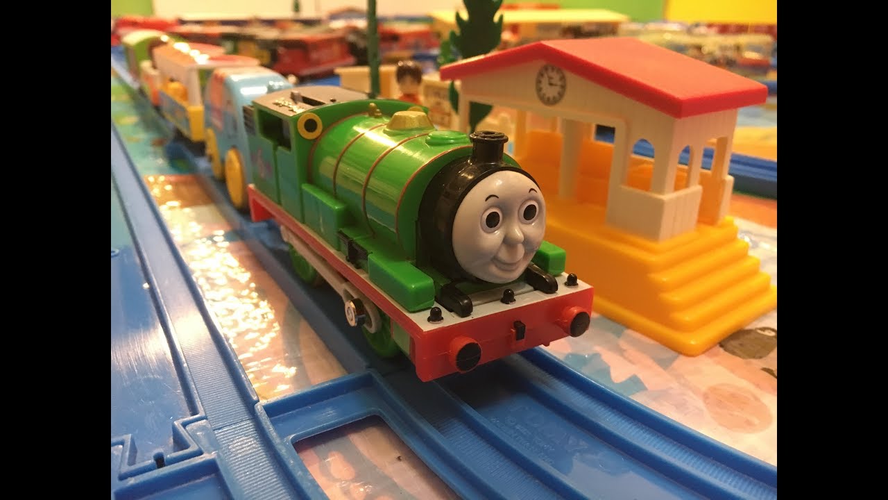 Plarail Percy and Zoo wagons set Plarail Thomas and Friends Trains